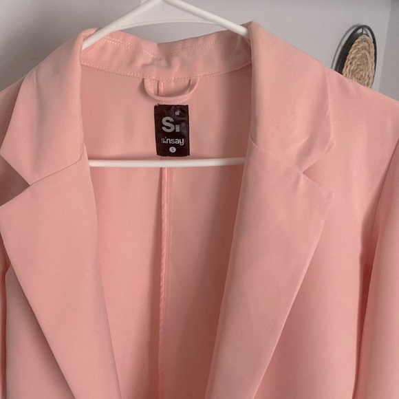 Pink long blazer - Picture 3 of 16